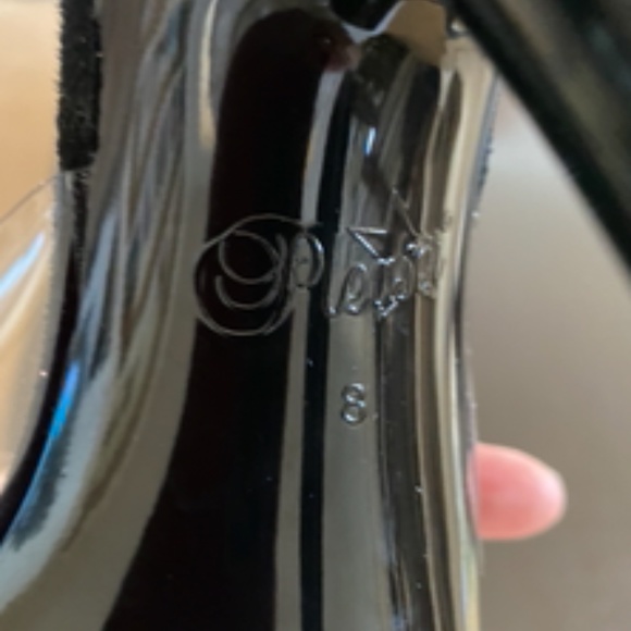 Pleasers Stilettos | MOON-708HRS | Black + Clear + Red Crystal Hearts | NWOT - Picture 12 of 16